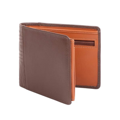 Navy Black Color  Leather Wallet