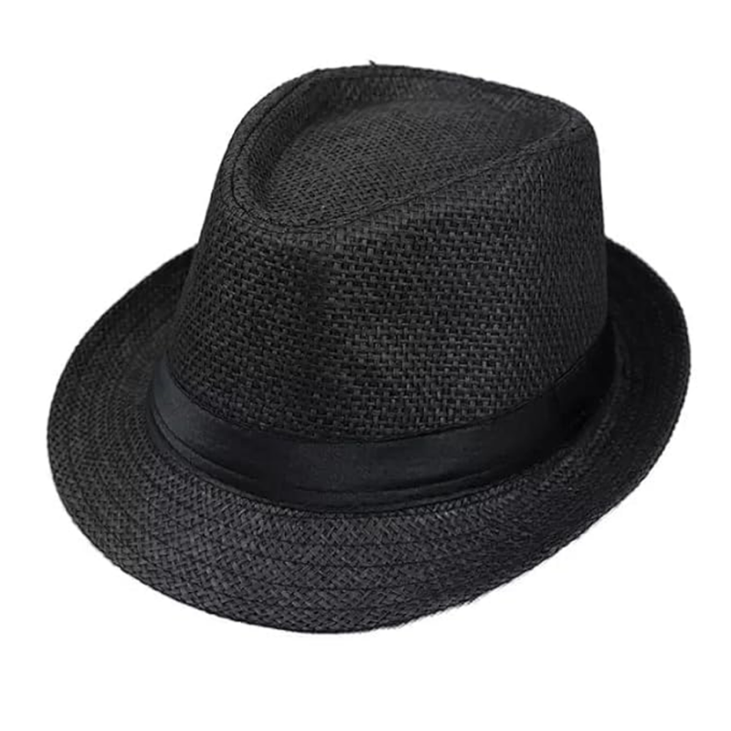Fashion Black Trilby Hat