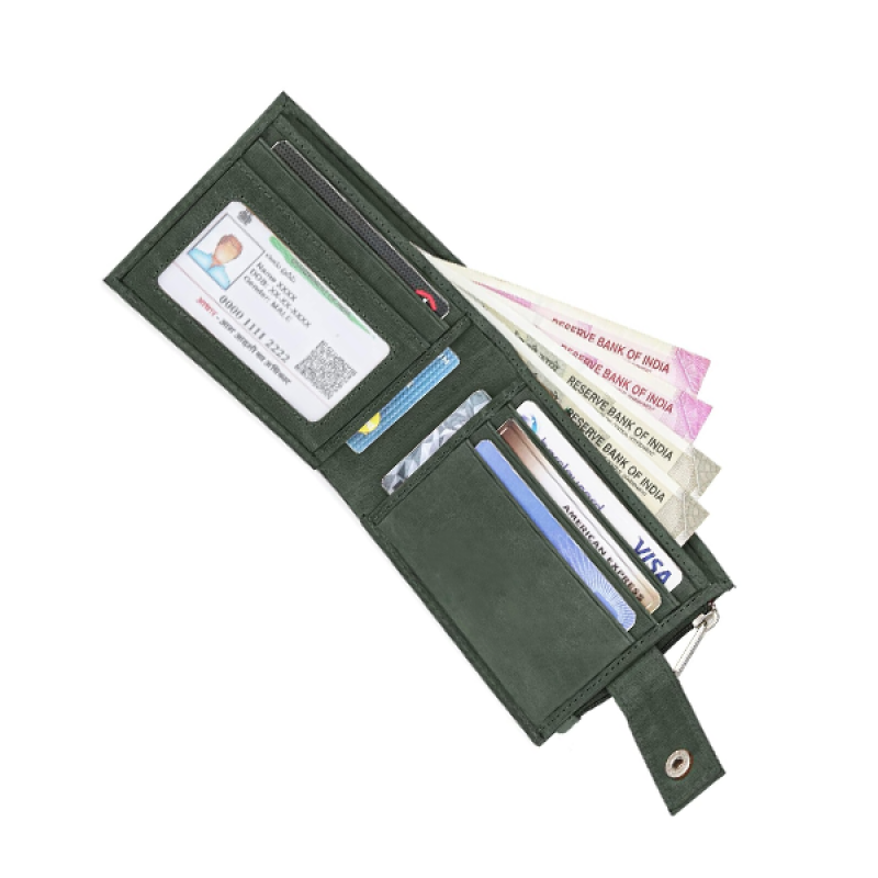 Protected Leather Wallet Men