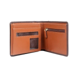 Navy Black Color  Leather Wallet